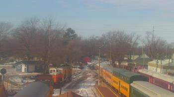 Weather camera view of Boone Scenic Valley Railroad.