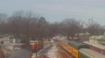 Weather camera view of Boone Scenic Valley Railroad.