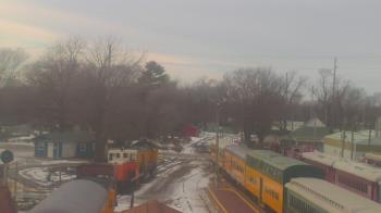 Weather camera view of Boone Scenic Valley Railroad.