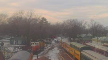 Weather camera view of Boone Scenic Valley Railroad.