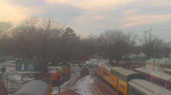 Weather camera view of Boone Scenic Valley Railroad.
