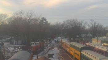 Weather camera view of Boone Scenic Valley Railroad.