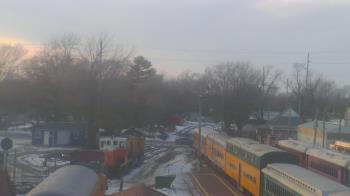 Weather camera view of Boone Scenic Valley Railroad.