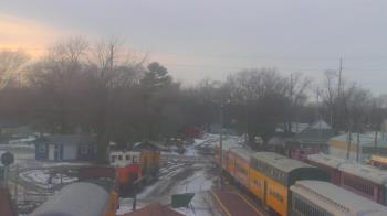 Weather camera view of Boone Scenic Valley Railroad.