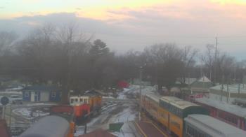 Weather camera view of Boone Scenic Valley Railroad.