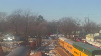 Weather camera view of Boone Scenic Valley Railroad.