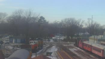Weather camera view of Boone Scenic Valley Railroad.
