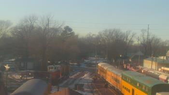 Weather camera view of Boone Scenic Valley Railroad.