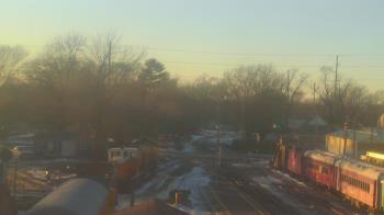 Weather camera view of Boone Scenic Valley Railroad.