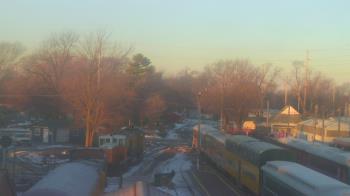 Weather camera view of Boone Scenic Valley Railroad.