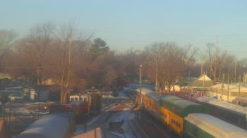 Weather camera view of Boone Scenic Valley Railroad.