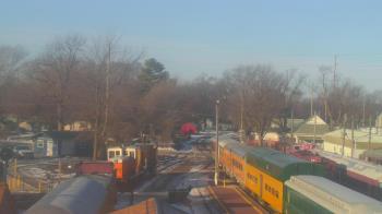 Weather camera view of Boone Scenic Valley Railroad.