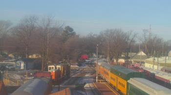 Weather camera view of Boone Scenic Valley Railroad.