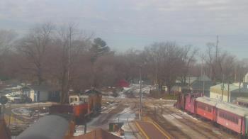 Weather camera view of Boone Scenic Valley Railroad.