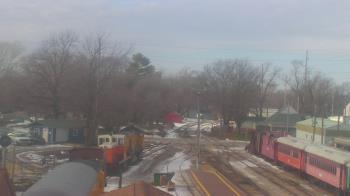 Weather camera view of Boone Scenic Valley Railroad.