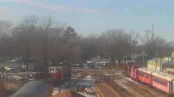 Weather camera view of Boone Scenic Valley Railroad.