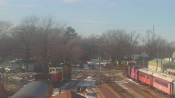 Weather camera view of Boone Scenic Valley Railroad.