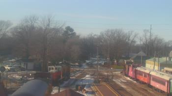 Weather camera view of Boone Scenic Valley Railroad.