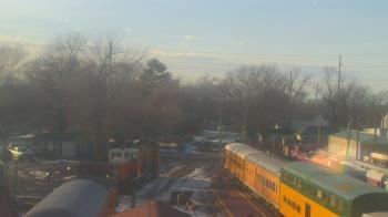 Weather camera view of Boone Scenic Valley Railroad.