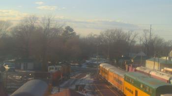 Weather camera view of Boone Scenic Valley Railroad.