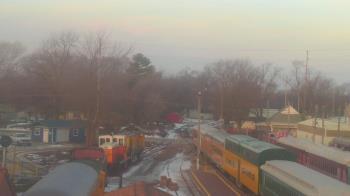 Weather camera view of Boone Scenic Valley Railroad.