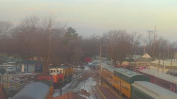 Weather camera view of Boone Scenic Valley Railroad.