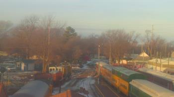 Weather camera view of Boone Scenic Valley Railroad.