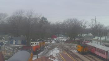 Weather camera view of Boone Scenic Valley Railroad.