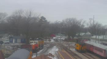 Weather camera view of Boone Scenic Valley Railroad.