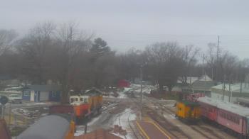 Weather camera view of Boone Scenic Valley Railroad.