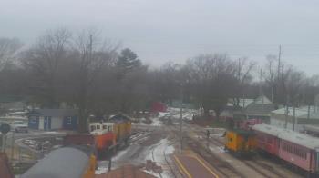 Weather camera view of Boone Scenic Valley Railroad.