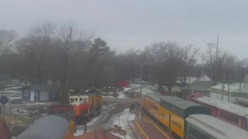 Weather camera view of Boone Scenic Valley Railroad.