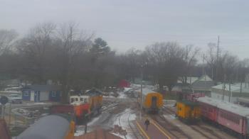 Weather camera view of Boone Scenic Valley Railroad.