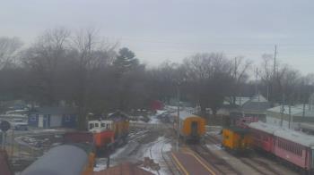 Weather camera view of Boone Scenic Valley Railroad.