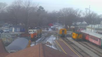 Weather camera view of Boone Scenic Valley Railroad.