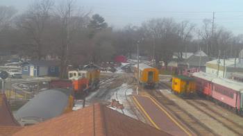 Weather camera view of Boone Scenic Valley Railroad.