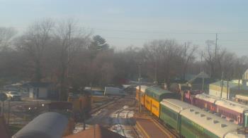 Weather camera view of Boone Scenic Valley Railroad.