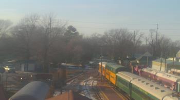 Weather camera view of Boone Scenic Valley Railroad.
