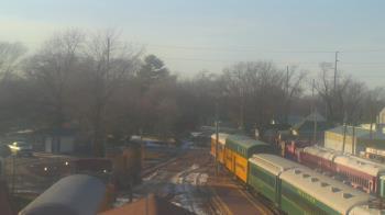 Weather camera view of Boone Scenic Valley Railroad.