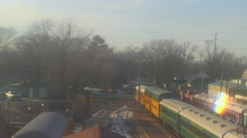 Weather camera view of Boone Scenic Valley Railroad.