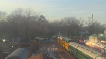 Weather camera view of Boone Scenic Valley Railroad.