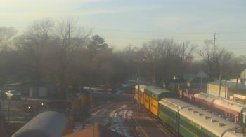 Weather camera view of Boone Scenic Valley Railroad.