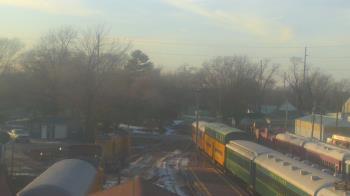 Weather camera view of Boone Scenic Valley Railroad.
