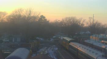 Weather camera view of Boone Scenic Valley Railroad.