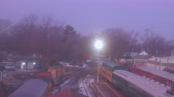 Weather camera view of Boone Scenic Valley Railroad.