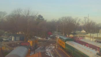 Weather camera view of Boone Scenic Valley Railroad.