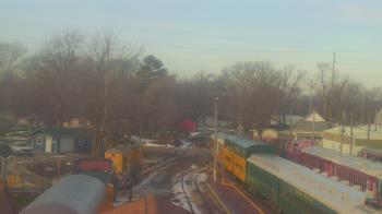 Weather camera view of Boone Scenic Valley Railroad.