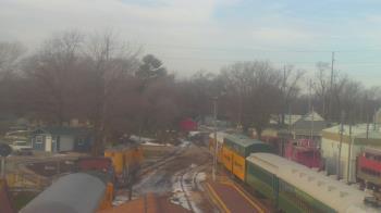 Weather camera view of Boone Scenic Valley Railroad.