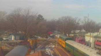 Weather camera view of Boone Scenic Valley Railroad.