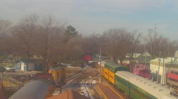 Weather camera view of Boone Scenic Valley Railroad.